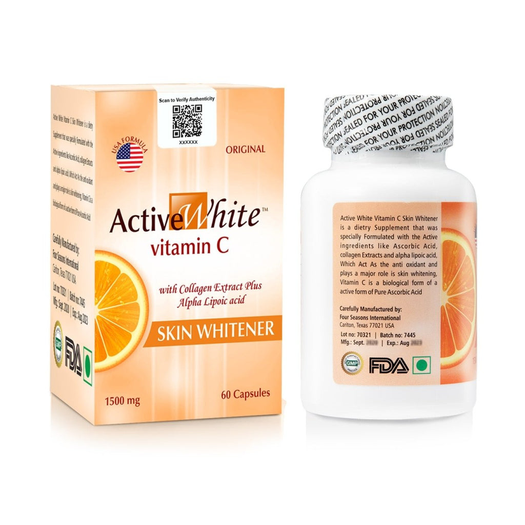 Active White Vitamin C Capsules - Zoukay