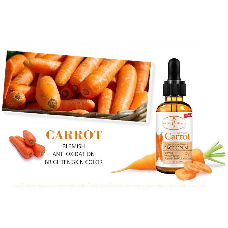 Aichun Beauty Skin Care Carrot Face Serum - Zoukay