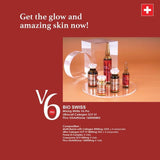 Bio Swiss V6 Pro Mixing White: Premium Glutathione Skin Brightening Shots