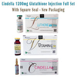 Cindella 1200mg Full Set Glutathione Shots for Radiant Skin - Zoukay