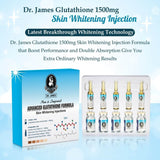 Dr. James Glutathione 1500mg: Radiant Skin Whitening Shots - Zoukay